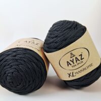 Аяз Макраме XL (Ayaz XL Makrome) 250г/55м 1217 чорний