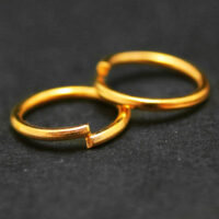 Сполучне кільце одинарне 0,9*8мм, Золото 20шт