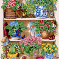 Маричка РКП-198 Цветочная полка, схема