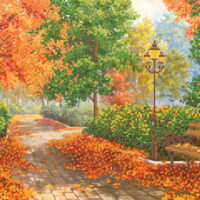 Маричка РКП-196 На аллеях парка, схема