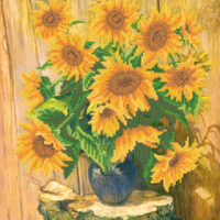 Маричка РКП-193 Оттенки желтого, схема