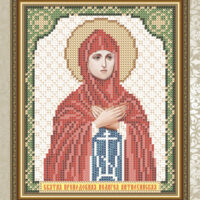 ArtSolo VIA 5122 Св. Пр. Пелагея, схема под бисер