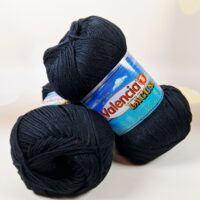 Валенсія Лагуна (Valencia Laguna) 100г/275м 4007 чорний