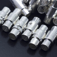 Магнітна застібка 15*5мм срібло