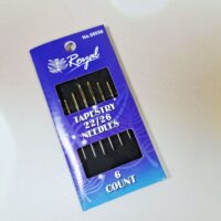 06056 Tapestry 22/26 (6шт) Набір гобеленових голок для вишивання із золотим вушком Royal (Японія)
