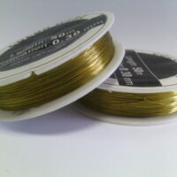 Проволока d 0,3мм 50 м золотая VYK