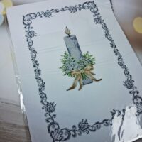 Бісер Арт Рушник великодній для вишивки бісером або нитками Свічка 9238