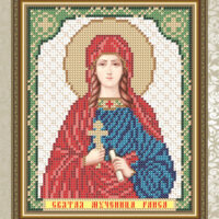 ArtSolo VIA 5105 Св. Мц. Раиса, схема под бисер