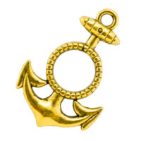 Кулон Якорь Металл 26*18*2мм золото