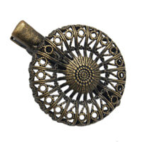 Основа для заколки 40*30*10мм бронза 2шт