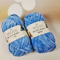 Воланс Бані бебі Міні (Wolans Yarns Bumy Baby Mini) 20г/24м 220-50 синій