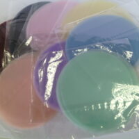 Органза заготовка-круг 9см 10шт однотонные 5846