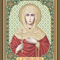 ArtSolo VIA 4139 Св. Алевтина, схема под бисер