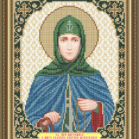 ArtSolo VIA 4140 Св. Ефросинья, схема под бисер