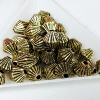 Намистини 8*9мм 90шт пластик 1424