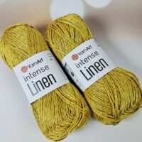 Ярнарт Інтенс Лінен (YarnArt Intense Linen) 50г/175м 4119 жовтий
