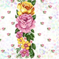 Флізелін водорозчинний К501 25*40см