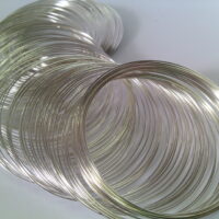 Проволка с памятью 55мм серебро 5158