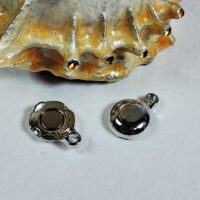 Магнітна застібка 10мм куля платина 1шт ЗМ0010ш01