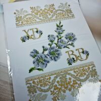 Бісер Арт Рушник великодній для вишивки бісером або нитками Гілочка цвіту 9030