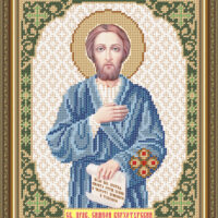 ArtSolo VIA 4132 Св. Семеон, схема под бисер
