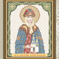 ArtSolo VIA 5124 Св. Евдокия, схема под бисер