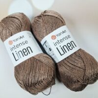 Ярнарт Інтенс Лінен (YarnArt Intense Linen) 50г/175м 4118 коричневий
