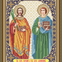 ArtSolo VIA 4152 Косьма и Демиан, схема под бисер