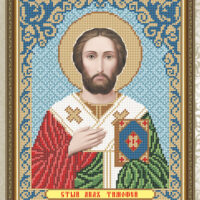 ArtSolo VIA 4106 Св. Апостол Тимофей, схема под бисер