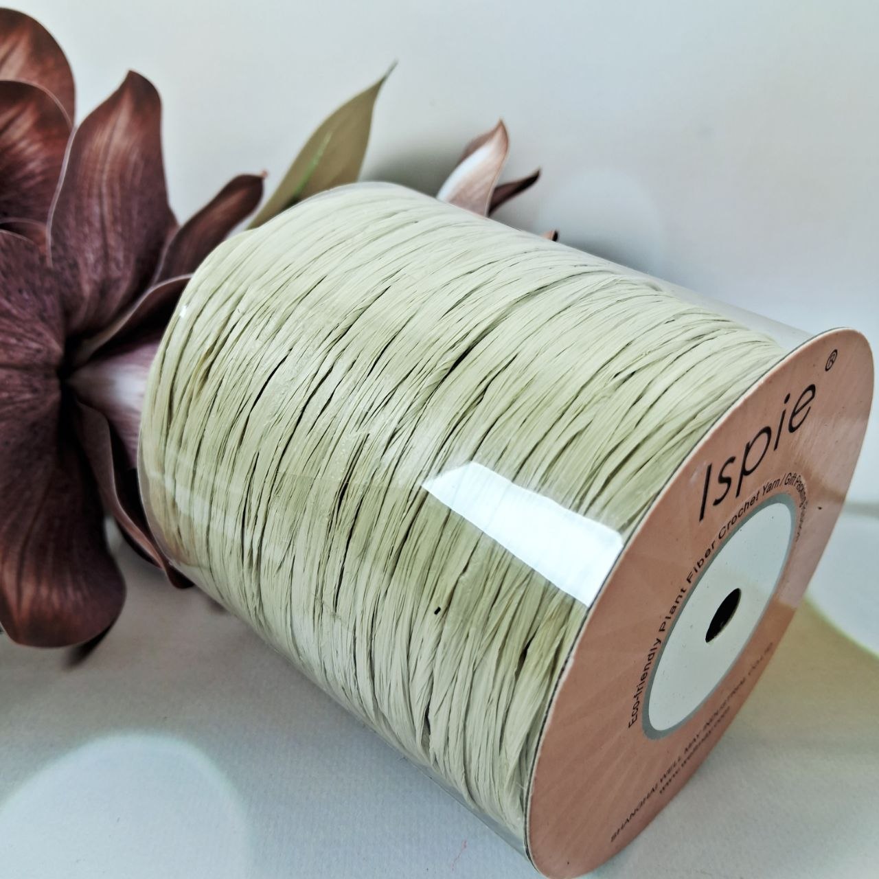 Рафія Well May ISPIE 140В Linen Green Зелений льон