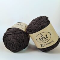 Аяз Макраме XL (Ayaz XL Makrome) 250г/55м 6195 коричневий