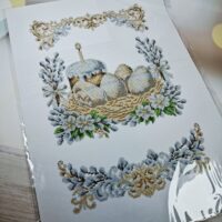 Бісер Арт Рушник великодній для вишивки бісером або нитками Пасха з писанками 9242