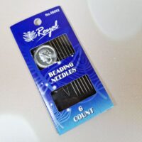 06092 Beading 16 (6шт+нитковдівач) Набір голок для бісеру із золотим вушком Royal (Японія)