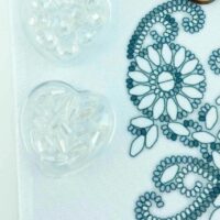 Virena Серветка СПВ-214 в срiблі, намистини до схеми