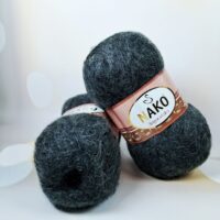 Нако Ангора Люкс (Nako Angora Lux) 100г/550м 23328 графiт