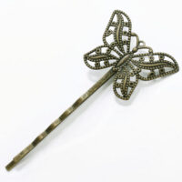 Основа для заколки 65*30мм бронза 5шт