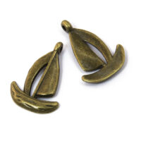 Кулон Кораблик 19*13мм Бронза