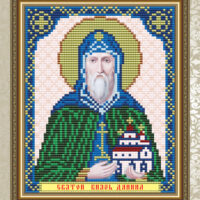 ArtSolo VIA 5090 Св. Князь Даниил, схема под бисер