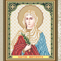 ArtSolo VIA 5097 Св. Мц. Маргарита, схема под бисер