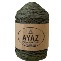 Аяз Макраме Софт (Ayaz Polyester Soft Makrome) 250г/175м 1530 хакi
