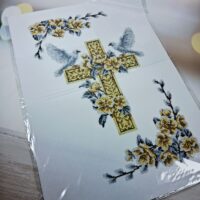 Бісер Арт Рушник великодній для вишивки бісером або нитками Голуби 9208