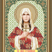 ArtSolo VIA 4148 Св. Стефанида, схема под бисер