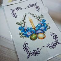 Пасхальний рушник для вишивки нитками П-10