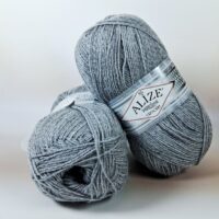 Алізе Суперлана Тіг (Alize Superlana Tig) 100г/570м 021 сiрий