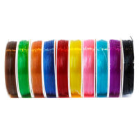 Волосінь-гумка для рукоділля d 0,5мм 13м мікс