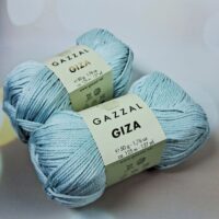 Газзал гіза (Gazzal Giza) 50г/125м 2473 небесно-блакитний