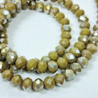 Скло 6мм 80-85шт гірчичний з переливом 06066-1ab