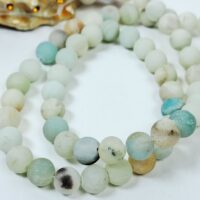 Амазоніт 6мм матовий бразильський 27690