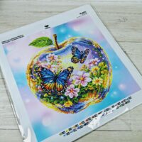 Virena КВ-3020 Метелики в скляному яблуці, схема для вишивки бісером