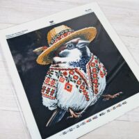 Virena КВ-3016 Горобець у вишиванці, схема для вишивки бісером